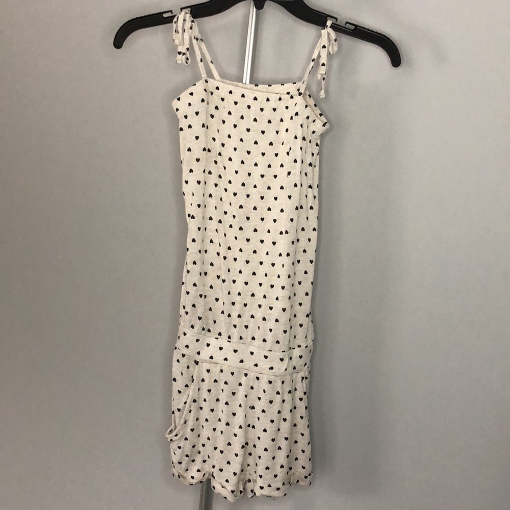 H&M Heart Romper Sz 10-11 Y